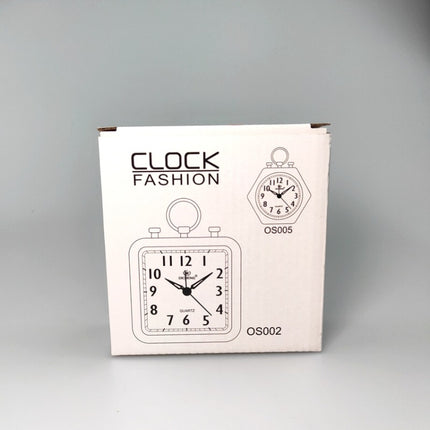 2 PCS OS005 Students Mute Alarm Clock Children Bedroom Bed Night Light Alarm Clock(Gray)-garmade.com