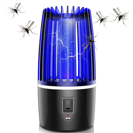 ALE-MWD-008 Home Bedroom Mute Mosquito Trap Mosquito Lamp Outdoor Non-Radiation Fly Mosquito Repellent, Product specifications: Charging Type 2000 MAH(Black)-garmade.com