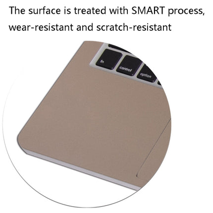 JRC 2 In 1 Full Support Sticker + Touchpad Film Computer Full Wrist Support Sticker Set For MacBook Air 13.3 A1932 (2018)(Deep Gray)-garmade.com