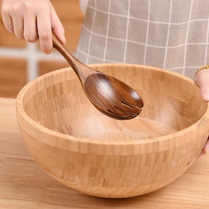 Non-Stick Pot Wood Spoon Teak Scoop Tableware Sweet Spoon-garmade.com