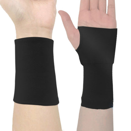 1 Pair Joint Keep Warm Cold Nylon Protection Cover, Specification: M(Bracers Black)-garmade.com