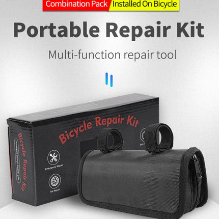 Bicycle Repair Kit Repair Set Bicycle Mountain Road Tire Tool Pump Riding Equipment-garmade.com