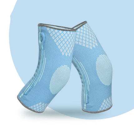 Sports Knee Pads Training Running Knee Thin Protective Cover, Specification: S(Peacock Blue )-garmade.com