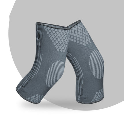 Sports Knee Pads Training Running Knee Thin Protective Cover, Specification: L(Light Gray)-garmade.com