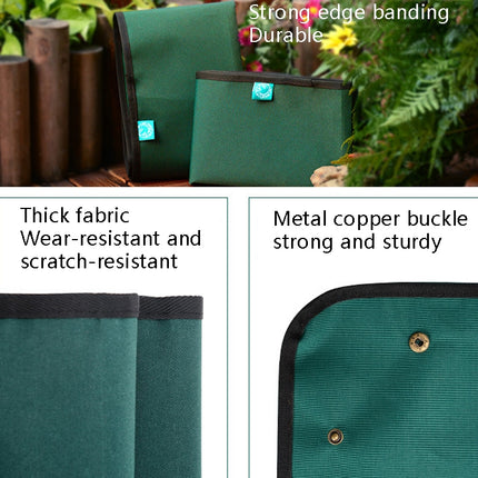 Balcony Green Planting Pots Change Soil Operation Floor Mats Home Planting Mix Soil Shifting Water Seepage Mat, Specification: 75x75cm-garmade.com