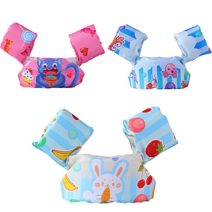 Children Swimming Foam Arm Ring Baby Swimming Equipment Floating Ring Water Sleeve Buoyancy Vest(Fruit Rabbit)-garmade.com