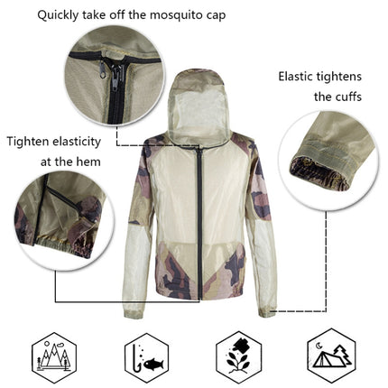 Camping Adventure Anti-Mosquito Bite Suit Summer Outdoor Fishing Breathable Mesh Anti-Mosquito Suit, Specification: Anti-mosquito Pants(L / XL)-garmade.com