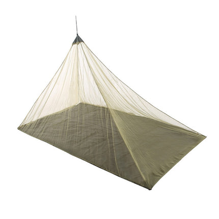 Polyester Mesh Tent Outdoor Camping Single Perspective Anti-Mosquito Net(Army Green)-garmade.com