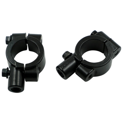 6 PCS Motorcycle Modification Accessories Handlebar Mirror Holder(M8 22mm Black)-garmade.com