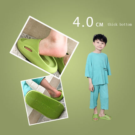 Summer EVA Lightweight Soft-Soled Non-Slip Slippers For Children, Size: 32/33（210mm）(Light Blue)-garmade.com