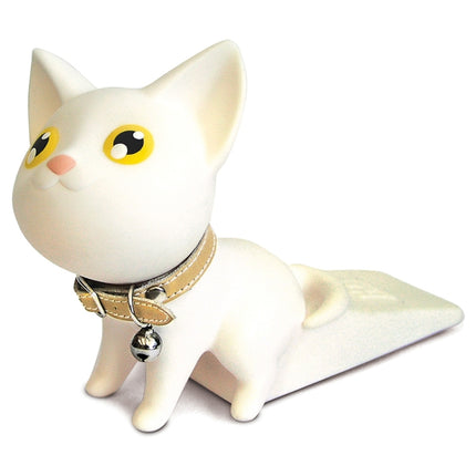 Home Decoration Accessories Cartoon Free Punch Child Safety Door Stop(White)-garmade.com