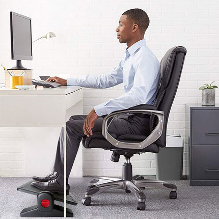 Two Levels of Height Adjustable Ergonomic Office Footstool Footrest For Pregnant Women-garmade.com