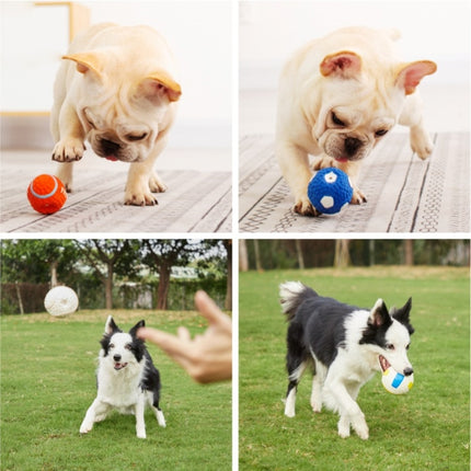 Dog Toy Latex Dog Bite Sound Ball Pet Toys, Specification: Large Volleyball-garmade.com
