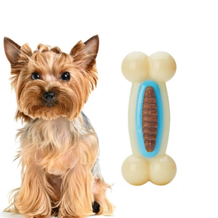 Dog Bite Resistant Molar Toy Nylon Bite Replacement Food Device, Specification: Large Nylon Bone-garmade.com