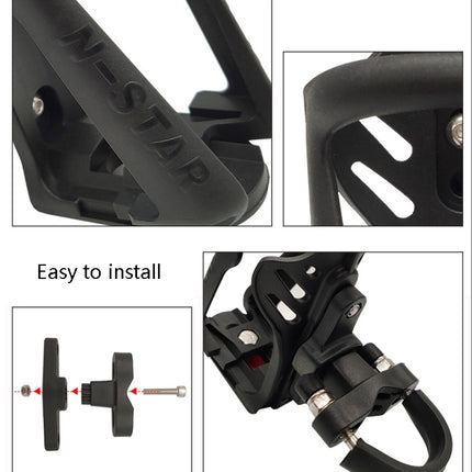 N-Star NPH-W1 Motorcycle Bicycle Cup Holder Riding Bottle Holder-garmade.com