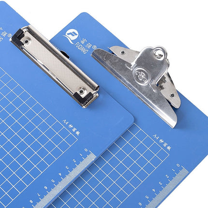 10 PCS FUQIANG FQ8004 Folder Board Writing Pad Hanging Plastic Splint, Specification: A4 Board Clip-garmade.com