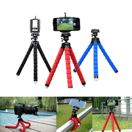 5 PCS Octopus Photography Sponge Mobile Phone Stand Portable Lazy Adjustable Vibrato Live Tripod Stand(Red)-garmade.com