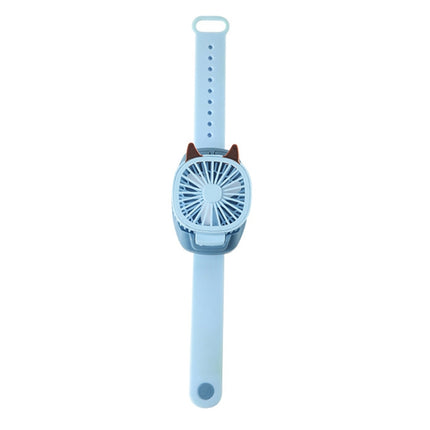 Watch Handheld Mini Fan(Blue )-garmade.com