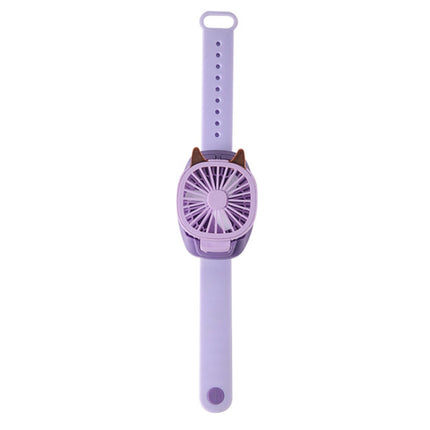 Watch Handheld Mini Fan(Purple)-garmade.com