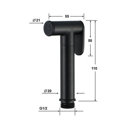 Small Shower Nozzle Toilet Rover Set, Specification: Single Sprinkler-garmade.com