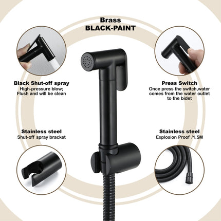 Small Shower Nozzle Toilet Rover Set, Specification: Single Sprinkler-garmade.com