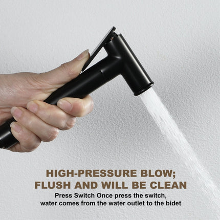 Small Shower Nozzle Toilet Rover Set, Specification: Sprinkler+Base+1.5m Hose+Corner Valve-garmade.com