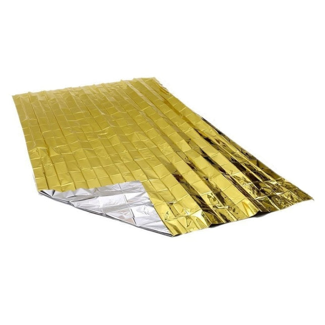 3 PCS Outdoor Survival Emergency Insulation Blanket Gold Silver Double-Sided Moisture-Proof Mat, Size: 2.2x1.6m-garmade.com