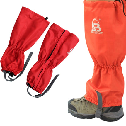 JUNGLELEOPARD XT-88 Outdoor Hiking And Skiing Warm Foot Cover Sports Waterproof Breathable Equipment(Red)-garmade.com
