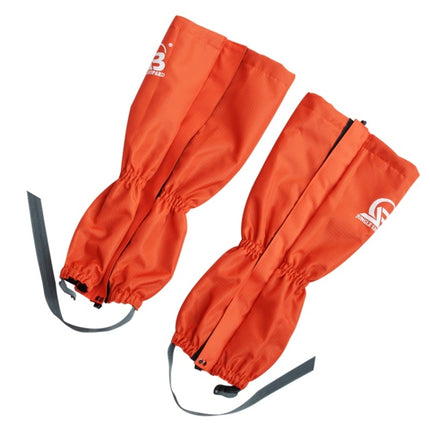 JUNGLELEOPARD XT-88 Outdoor Hiking And Skiing Warm Foot Cover Sports Waterproof Breathable Equipment(Orange)-garmade.com