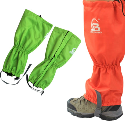 JUNGLELEOPARD XT-88 Outdoor Hiking And Skiing Warm Foot Cover Sports Waterproof Breathable Equipment(Fruit Green)-garmade.com