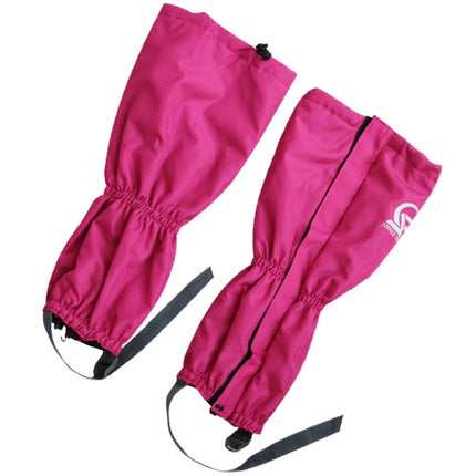 JUNGLELEOPARD XT-88 Outdoor Hiking And Skiing Warm Foot Cover Sports Waterproof Breathable Equipment(Rose Red)-garmade.com