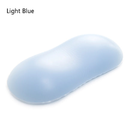 Creative Wristband Cute Silicone Hand Pillow Crystal Wrist Mouse Holder, Size: 12.7x6.2x1.8cm, Colour: Light Blue-garmade.com