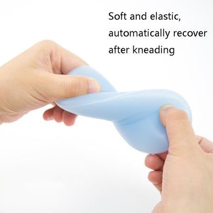 Creative Wristband Cute Silicone Hand Pillow Crystal Wrist Mouse Holder, Size: 12.7x6.2x1.8cm, Colour: Light Blue-garmade.com