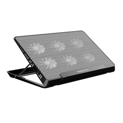 NUOXI X8 Aluminum Alloy Notebook Radiator Computer Multi-File Adjustment Bracket(Black)-garmade.com
