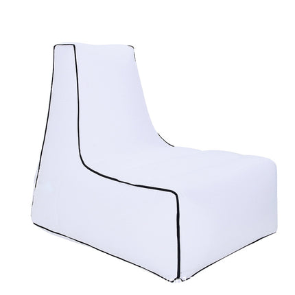 BB1082 Inflatable Sofa Inflatable Bed Outdoor Folding Portable Air Sofa Size: 70 x 65 x 60cm(White)-garmade.com