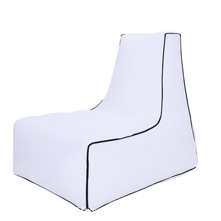 BB1082 Inflatable Sofa Inflatable Bed Outdoor Folding Portable Air Sofa Size: 70 x 65 x 60cm(White)-garmade.com