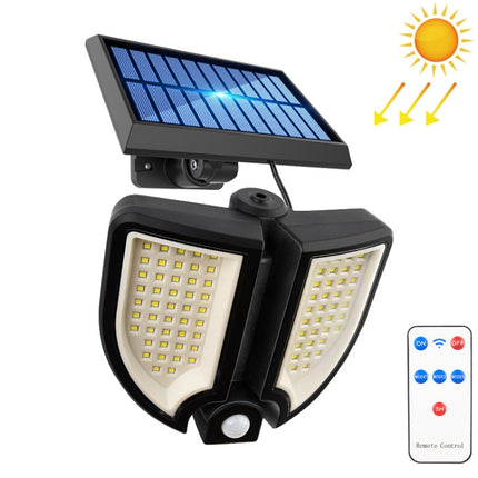 18W 90 LED Outdoor Separated Solar Light Household Human Body Induction Wall Light-garmade.com