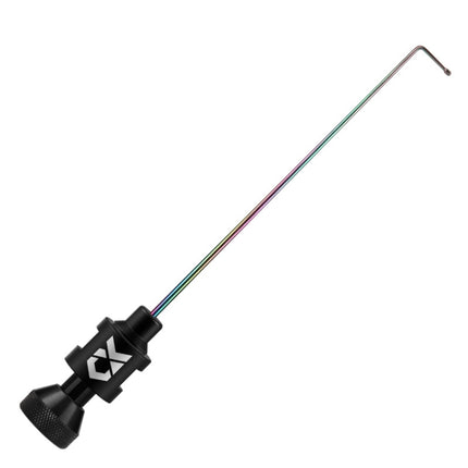 2 PCS CX Decoupling Device Stainless Steel Needle Crucian Fish Platform Fishing Guard(2.5mm Black)-garmade.com