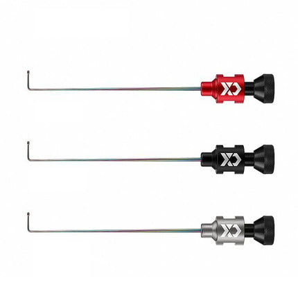 2 PCS CX Decoupling Device Stainless Steel Needle Crucian Fish Platform Fishing Guard(2.5mm Red)-garmade.com