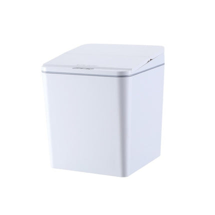 EXPED SMART Desktop Smart Induction Electric Storage Box Car Trash Can, Colour: 6L Battery Version (White)-garmade.com