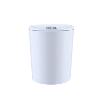 EXPED SMART Desktop Smart Induction Electric Storage Box Car Office Trash Can, Specification: 5L Battery Version (White)-garmade.com