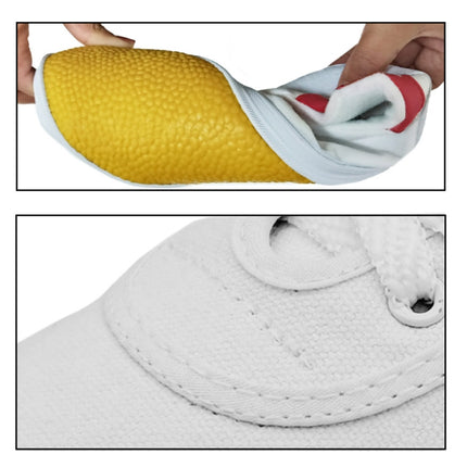 Tai Chi Martial Arts Taekwondo Performance Shoes Tendon Sole Sneakers, Size: 32/210(White)-garmade.com