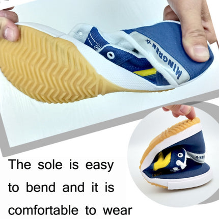 Recreational Sports Training Sneakers Tendon-Soled Antiskid Canvas Shoes, Size: 35/225(Blue)-garmade.com