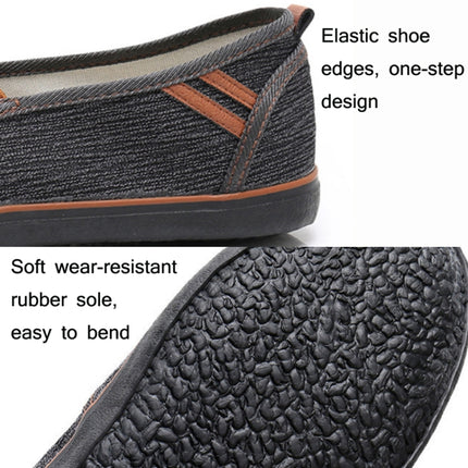 LuTai Men Loafers Rubber Sole Shoes Breathable Wear-Resistant Casual Shoes, Size: 38(1216 Brown)-garmade.com