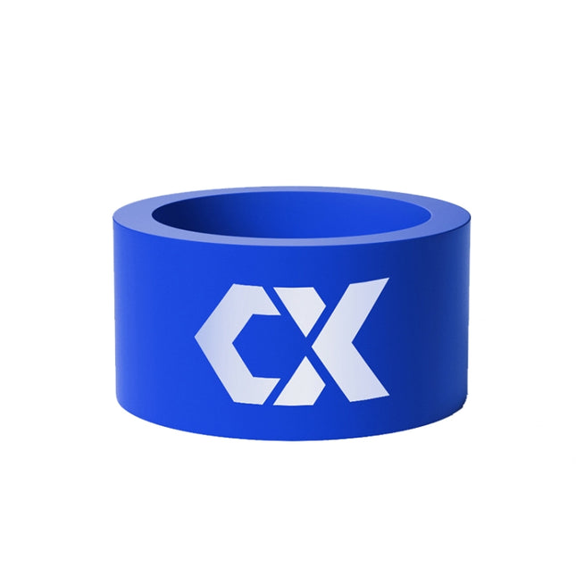 10 PCS Silicone Fishing Rod Stop Ring Anti-Skid Ring(Blue Extra Large 21mm Inner Diameter)-garmade.com