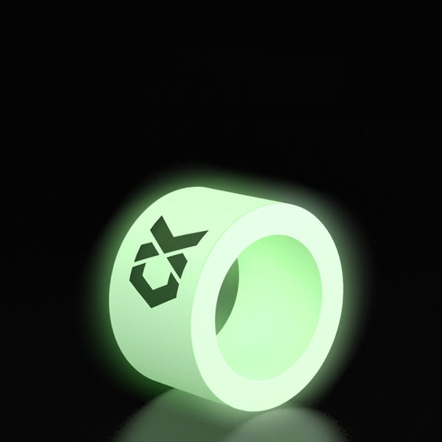 10 PCS Silicone Fishing Rod Stop Ring Anti-Skid Ring(Night Light 14mm Inner Diameter)-garmade.com