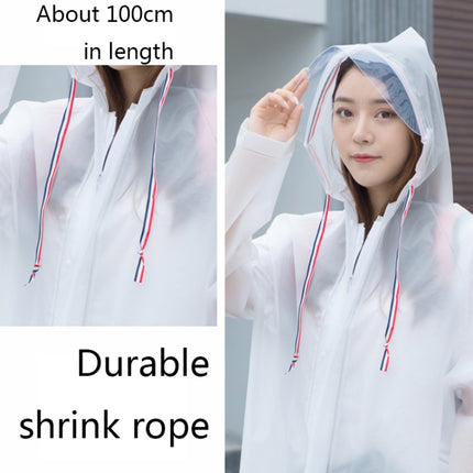 Bicycle Single Thick Raincoat Battery Car Adult Poncho, Size: L(Yellow)-garmade.com