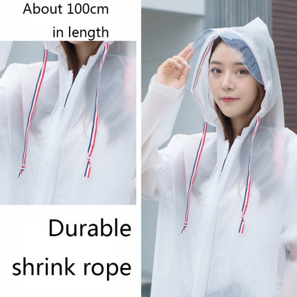 Bicycle Single Thick Raincoat Battery Car Adult Poncho, Size: XL(Black)-garmade.com