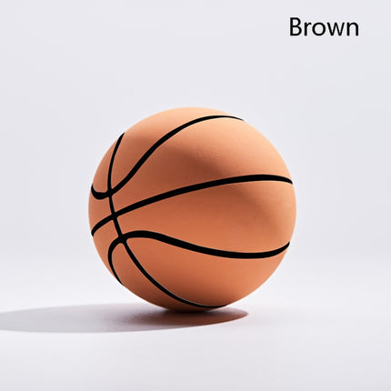 Mini Rubber Hollow Glue Stretch Training Ball(Brown)-garmade.com