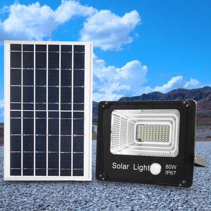 TY020 39 LED 50W Outdoor Solar Flood Light Remote Control Sensor Waterproof Wall Light-garmade.com